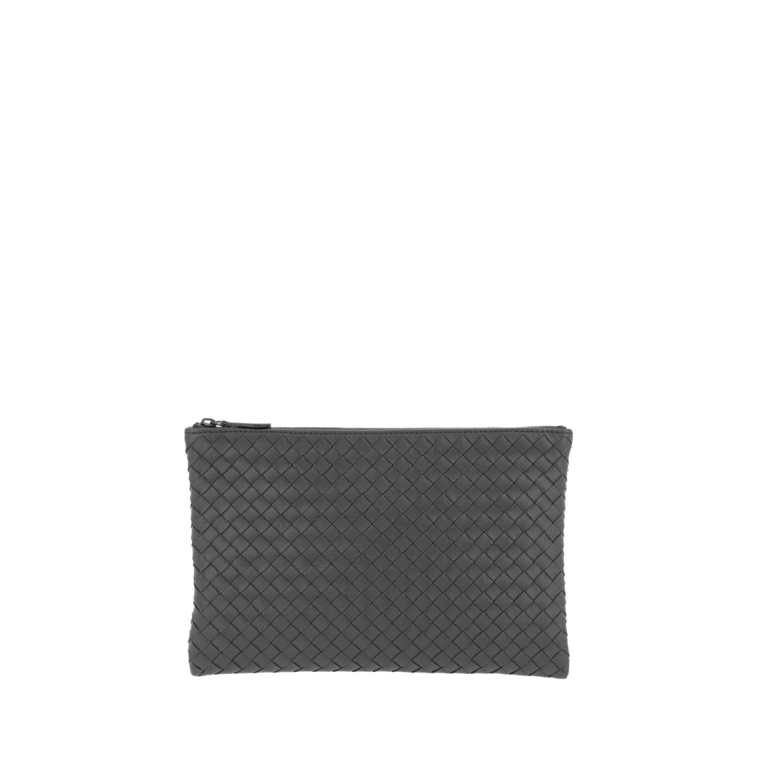 Intrecciato Clutch, Ruthenium Hardware