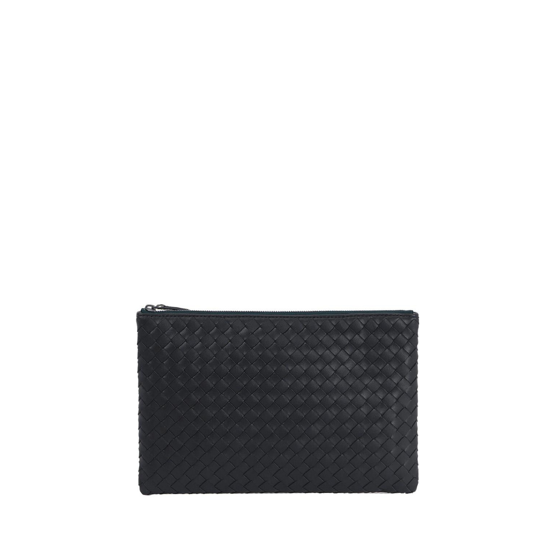 Intrecciato Clutch, Ruthenium Hardware