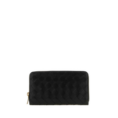 Intrecciato Continental Zipped Wallet