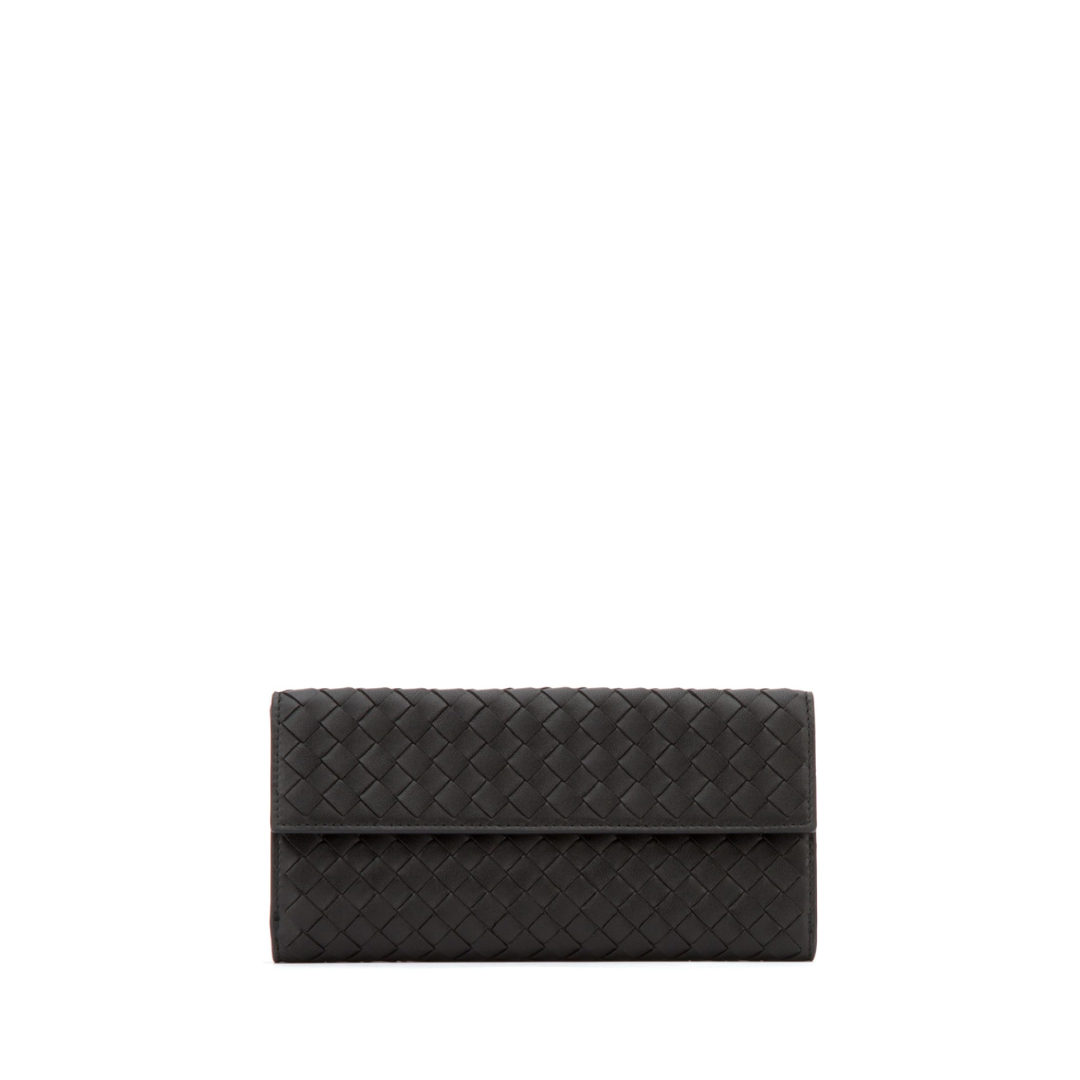 Intrecciato Long Wallet