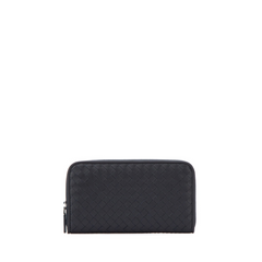 Intrecciato Long Wallet, Ruthenium Hardware