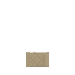 Intrecciato Zipped Cardholder