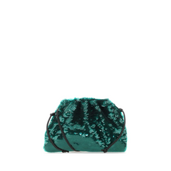 Mini Pouch Crossbody Bag In Dark Green Dark