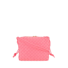 Small Loop Bag In Pink Aloe Muse Brass