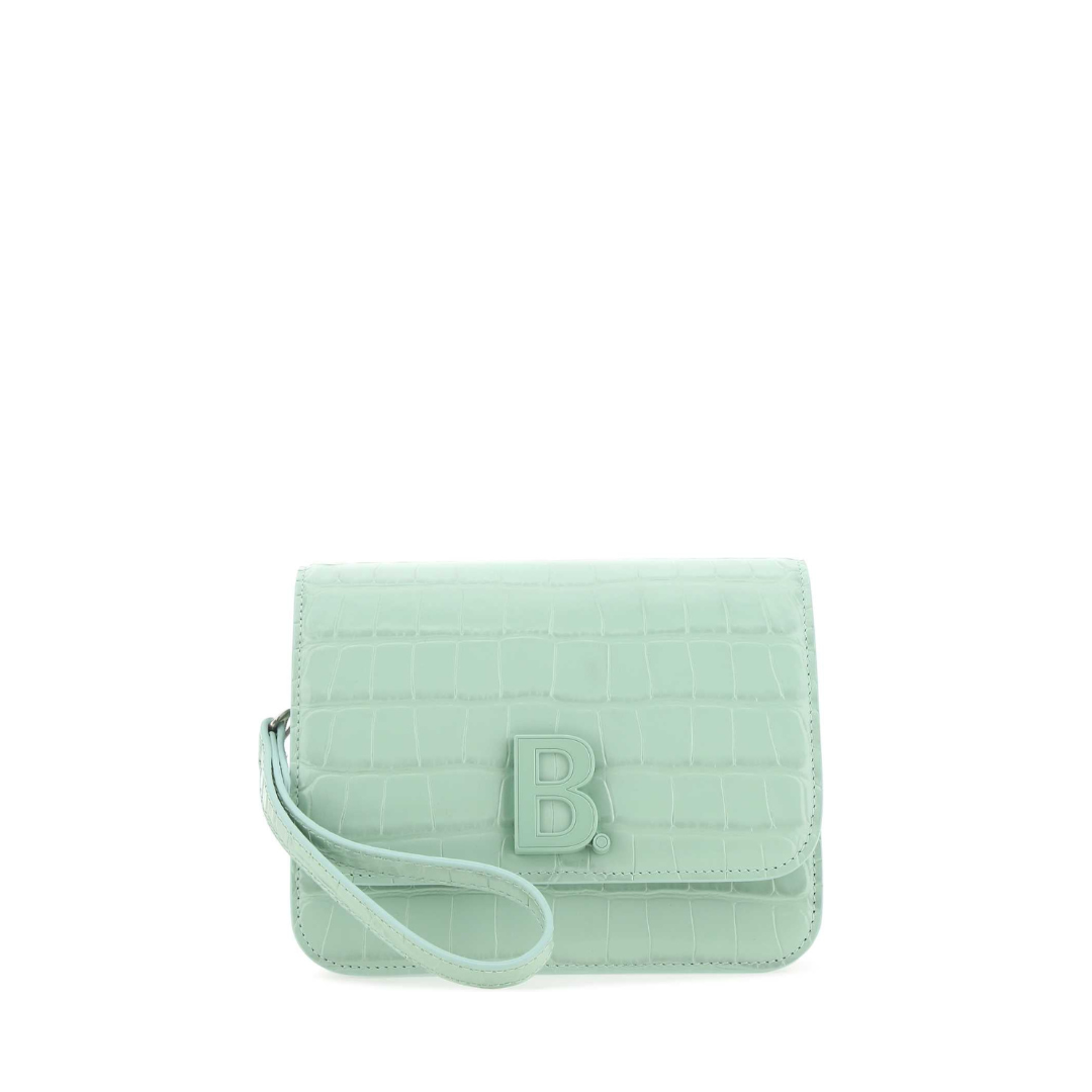 B. Logo Plaque Small Crossbody Bag