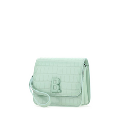 B. Logo Plaque Small Crossbody Bag