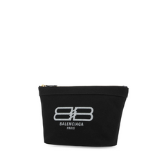 BB Logo Zipped Beauty Case GHW