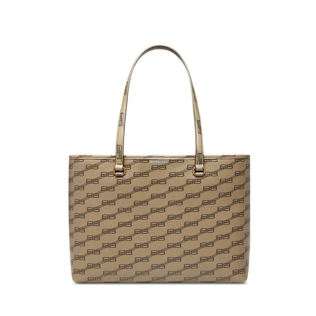 BB Signature Monogram Tote Bag