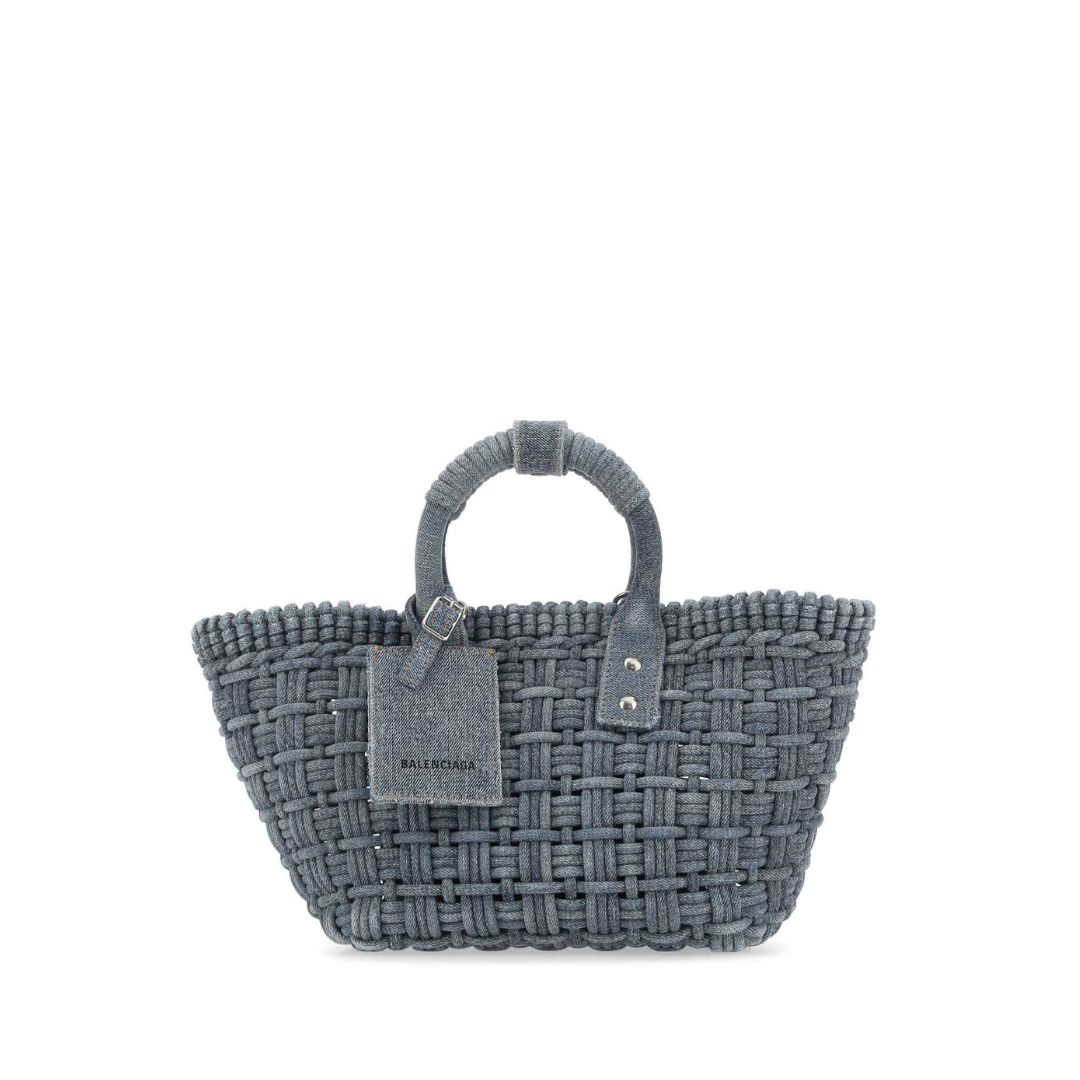 Bistro XS Denim Top Handle Bag SHW