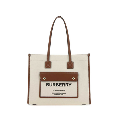 Two Tone Top Handle Bag, Gold Hardware