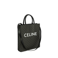 Medium Cabas Vertical Bag in Triomphe Canvas