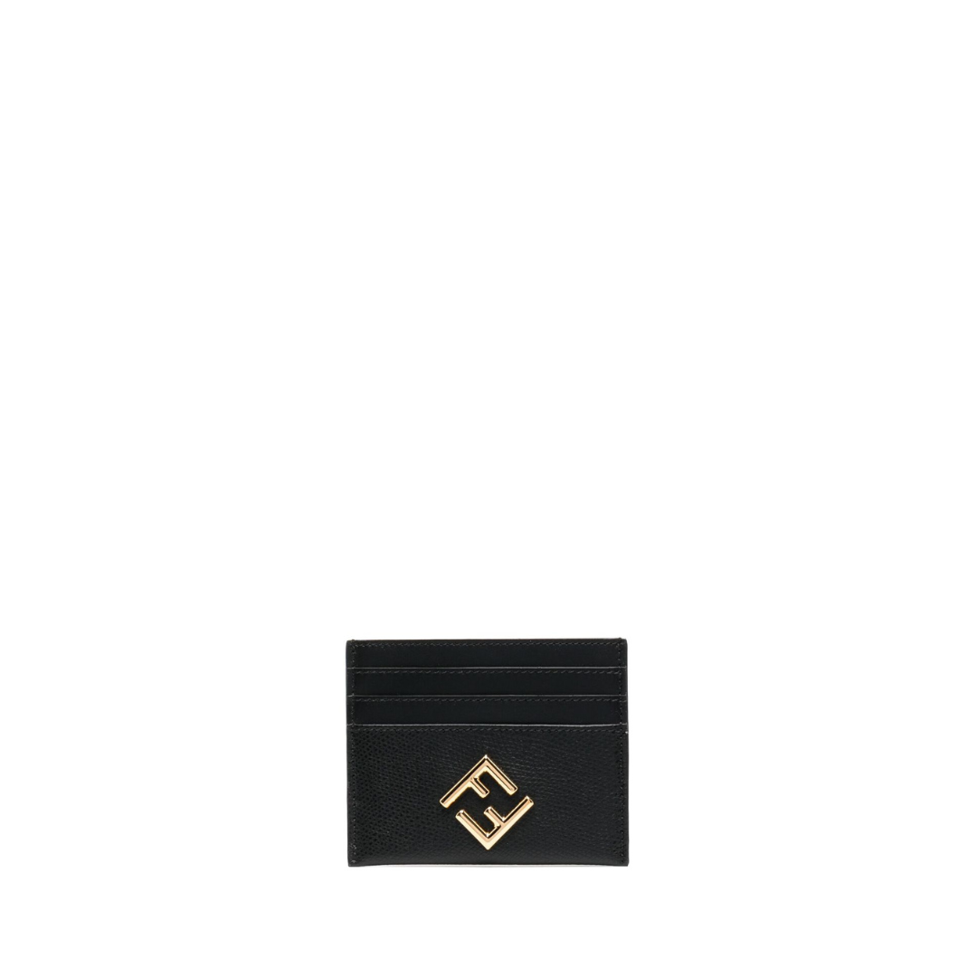 FF Diamonds Card Case, Gold Hardware