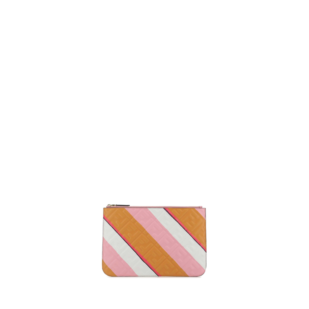 Multicolor Nappa Leather Pouch