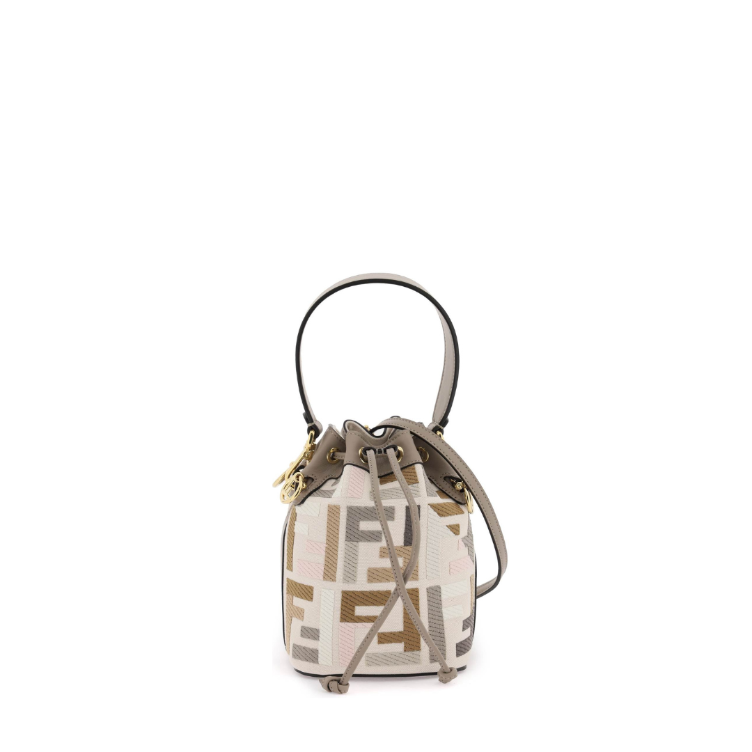 Mon Tressor Mini Crossbody Bag, Gold Hardware