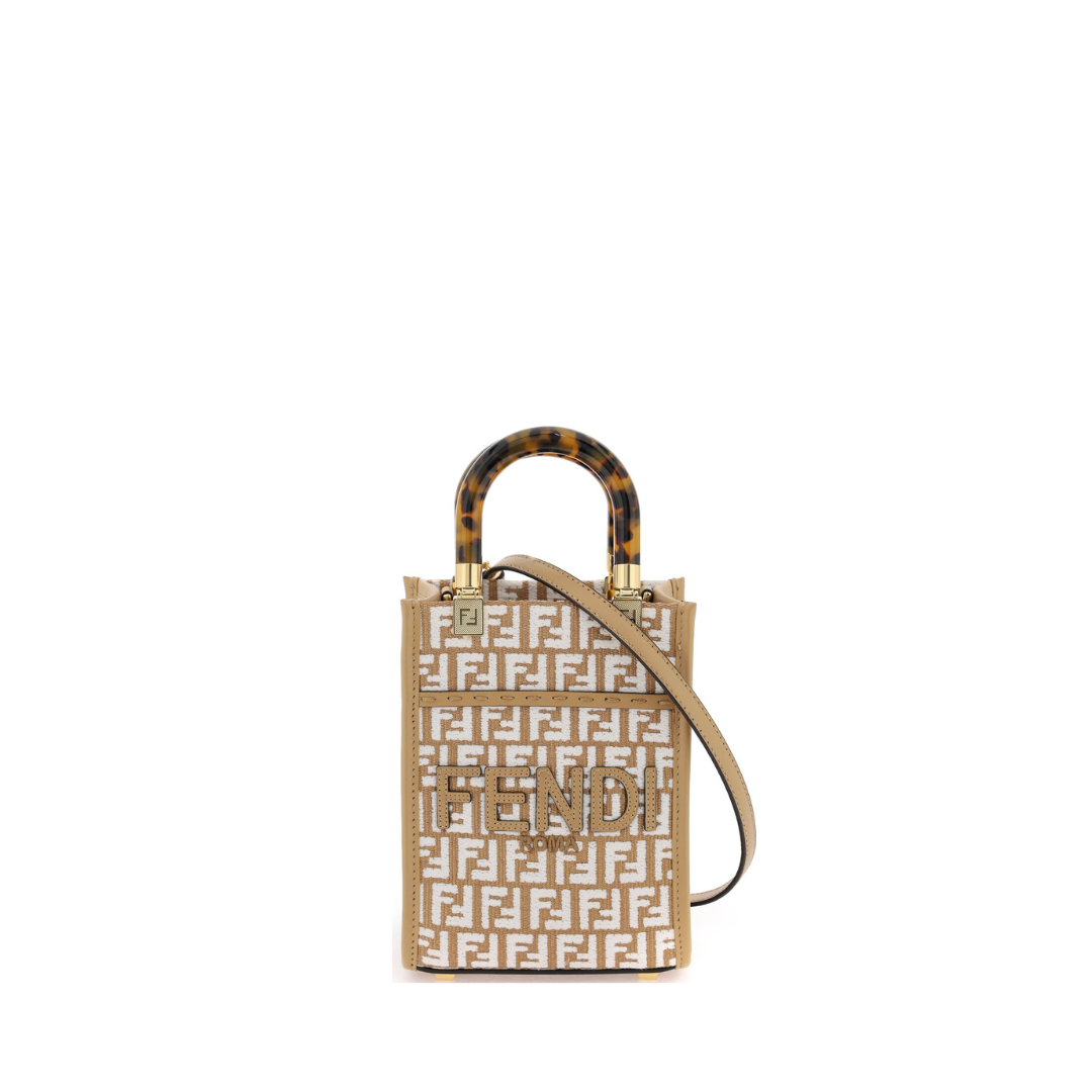 Sunshine Mini Shoulder Bag, Gold Hardware