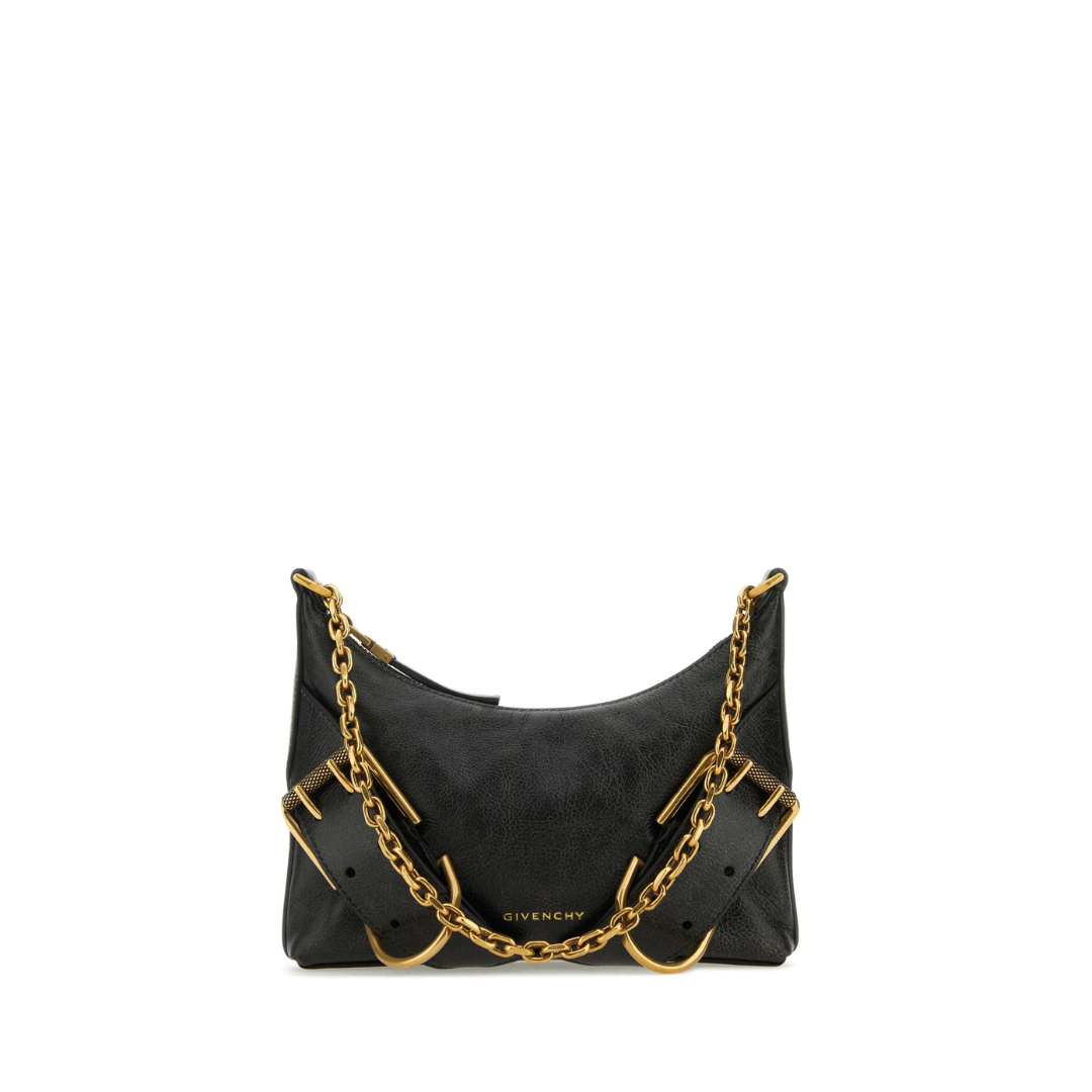 Voyou Boyfriend Shoulder Bag, Gold Hardware