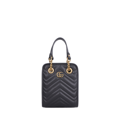 GG Marmont Mini Crossbody Bag, Gold Hardware