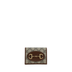 Horsebit Business Cardholder, Gold Hardware