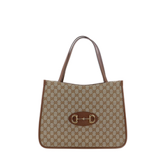 Horsebit Tote Bag, Gold Hardware