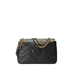 Marmont Shoulder Bag, Gold Hardware