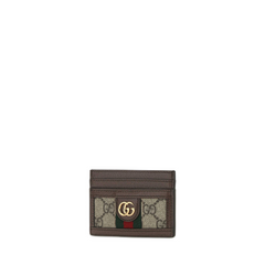 Ophidia GG Supreme Cardholder, Gold Hardware