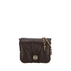 Goya Puffer Shoulder Bag, Gold Hardware