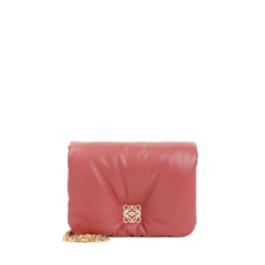 Goya Puffer Shoulder Bag, Gold Hardware