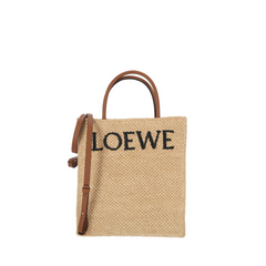 Standard A4 Tote bag in raffia