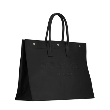 Rive Gauche Large Tote Bag In Smooth Leather