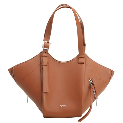 Hammock Flip Classic Calfskin Shoulder Bags - Squirrel