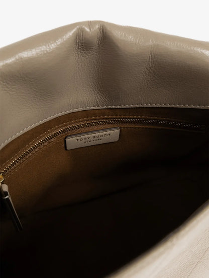 Charlie Quilted Shoulder Bags - Beige