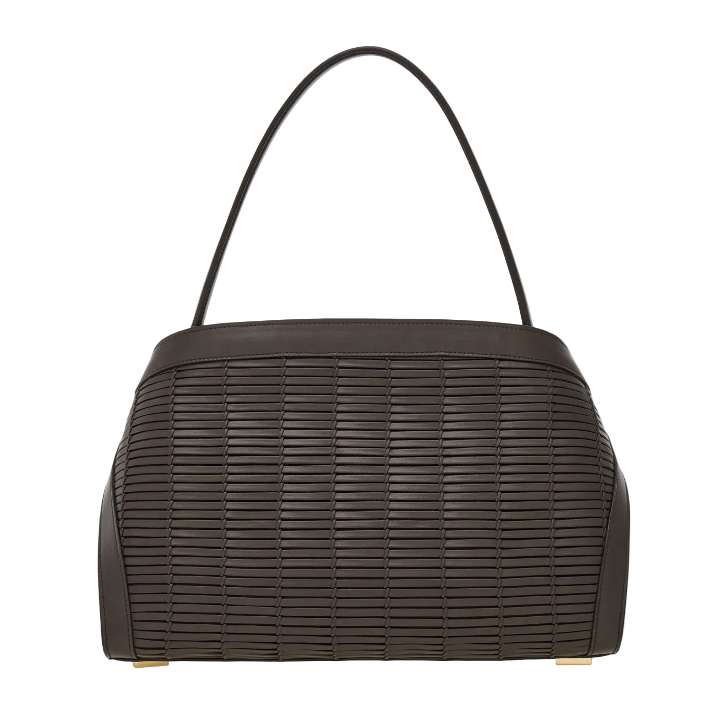Hug Soft Medium Calfskin Tote Bag - Moro (Dark Brown)