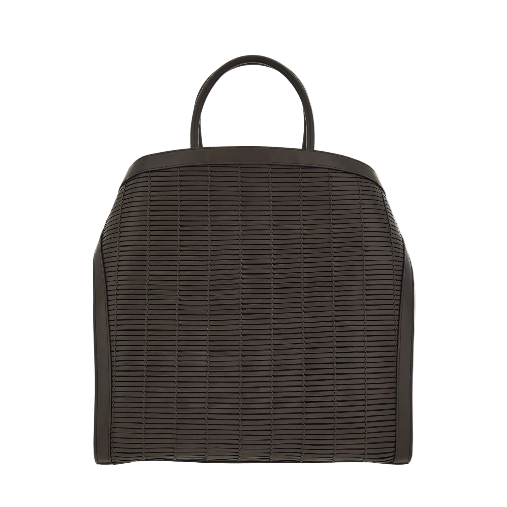 Hug Medium Calfskin Tote Bags - Testa Di Moro