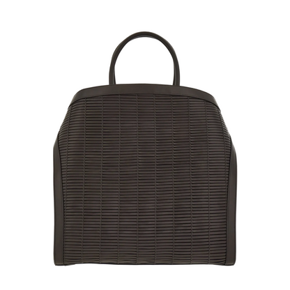Hug Medium Calfskin Tote Bags - Testa Di Moro