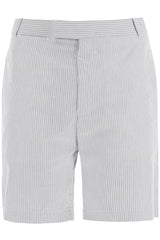 Thom Browne striped cotton bermuda shorts for men