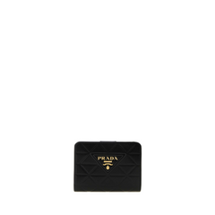 Triangle Logo Plaque Bi-Fold Wallet