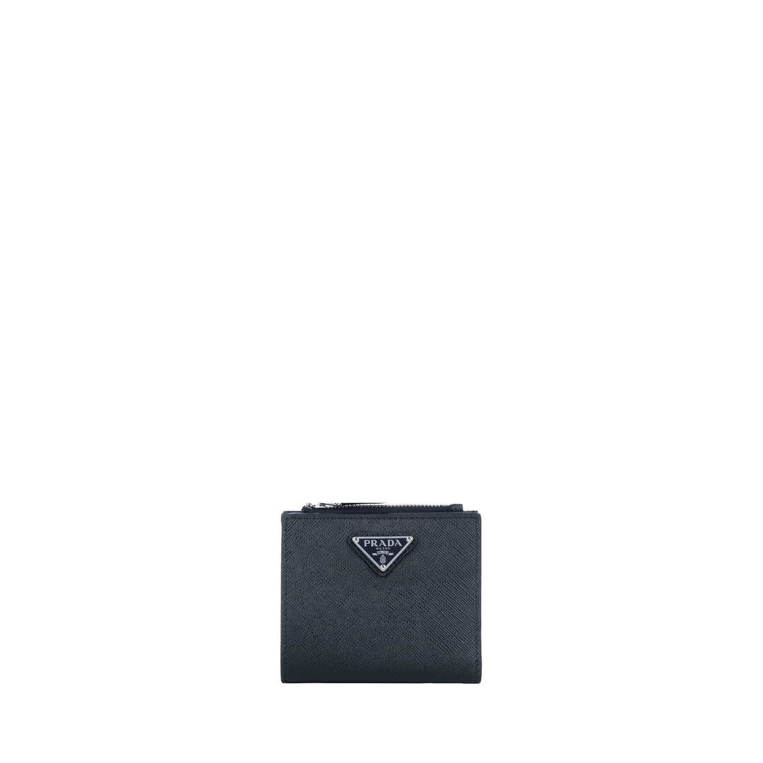 Logo Plaque Bi-Fold Wallet