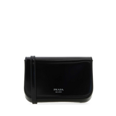 Logo Printed Small Clutch Bag