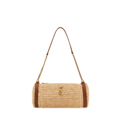 Cassandre Cylindrical Shoulder Bag, Gold Hardware