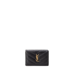 Cassandre Trifold Wallet, Gold Hardware