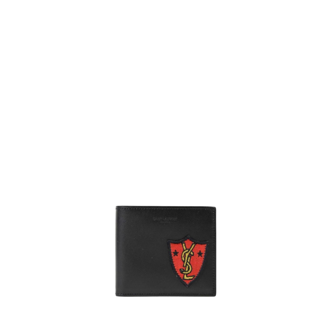 Embroidered Logo Bifold Wallet