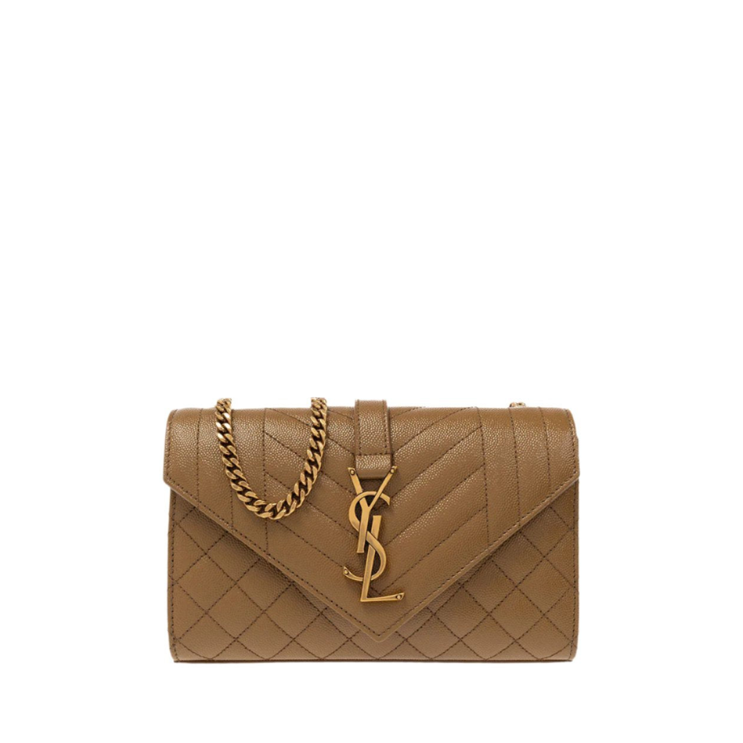 Envelope Small Shoulder Bag, Gold Hardware