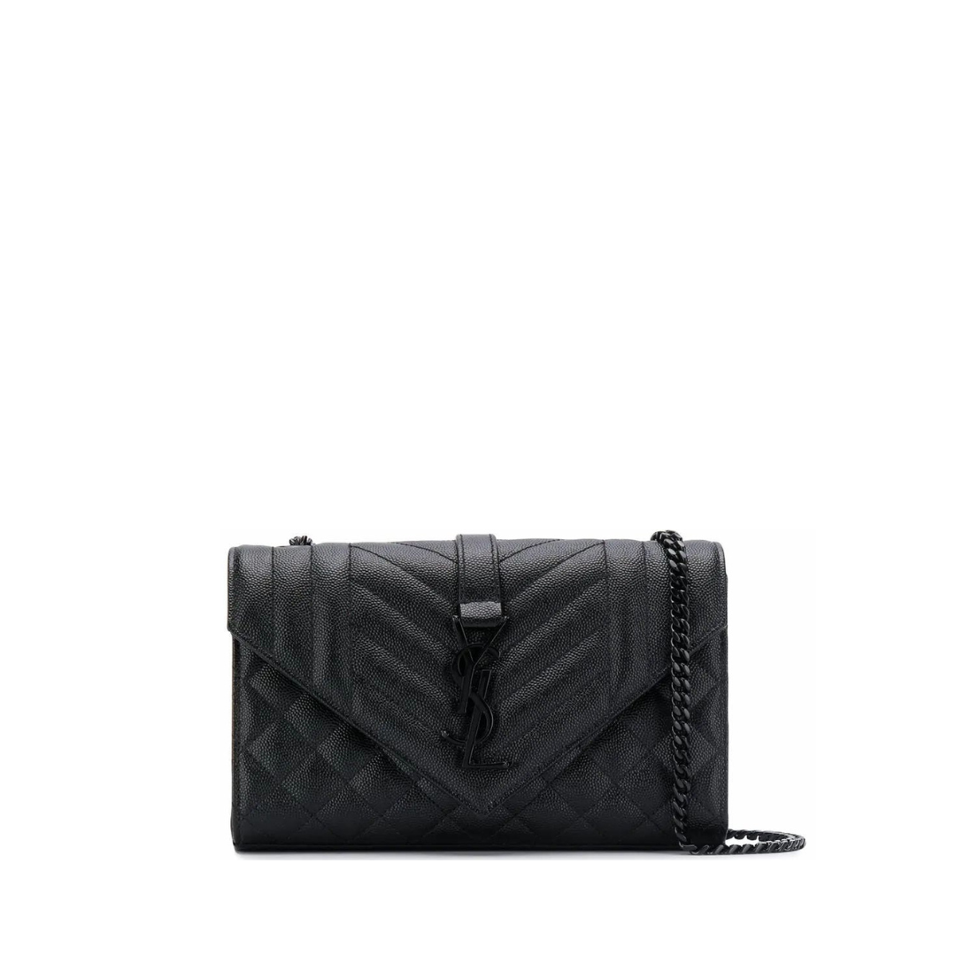 Envelope Small Shoulder Bag, Lacquered Hardware