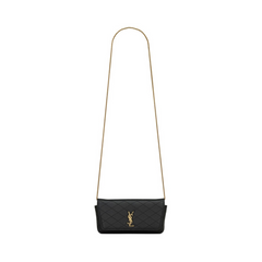 Gaby Phone Holder Crossbody Bag, Gold Hardware