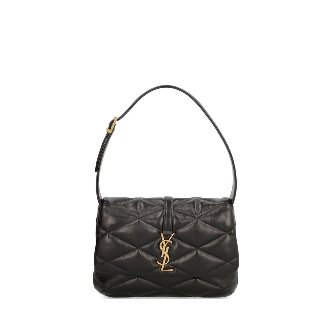 Le 5 à 7 Quilted Shoulder Bag, Gold Hardware