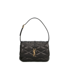 Le 5 à 7 Quilted Shoulder Bag, Gold Hardware