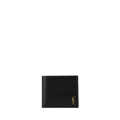 Logo Plaque Bifold Wallet