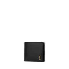 Logo Plaque Bifold Wallet