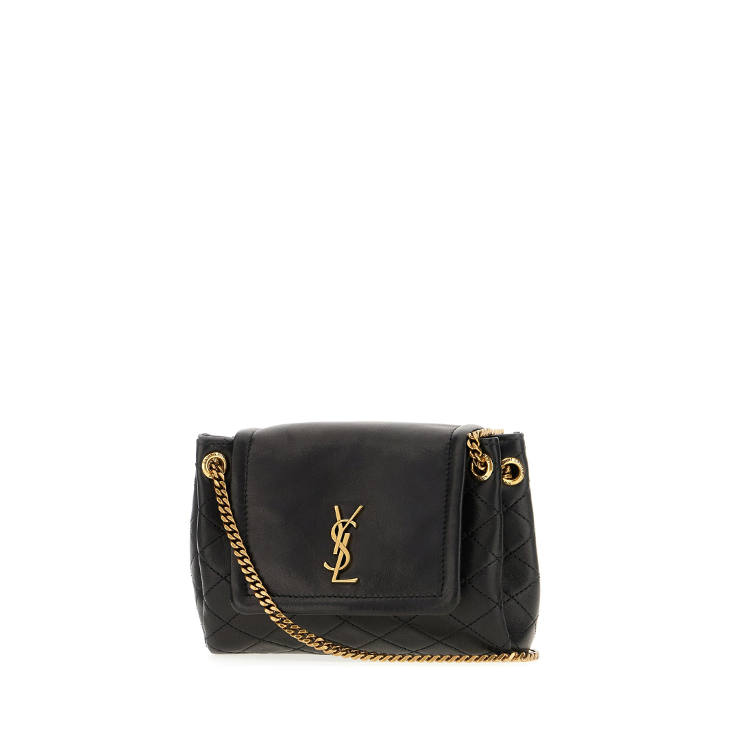 Nolita Mini Shoulder Bag, Gold Hardware