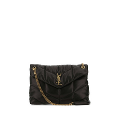 Puffer Medium Shoulder Bag, Gold Hardware